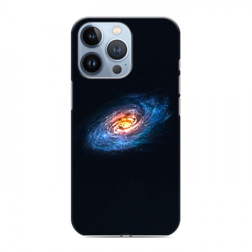 Дизайнерский силиконовый чехол для Iphone 13 Pro Галактика