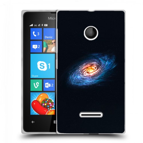 Дизайнерский пластиковый чехол для Microsoft Lumia 435 Галактика