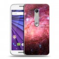 Дизайнерский пластиковый чехол для Lenovo Moto G Галактика