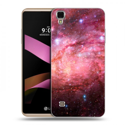 Дизайнерский силиконовый чехол для LG X Style Галактика