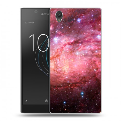 Дизайнерский пластиковый чехол для Sony Xperia L1 Галактика