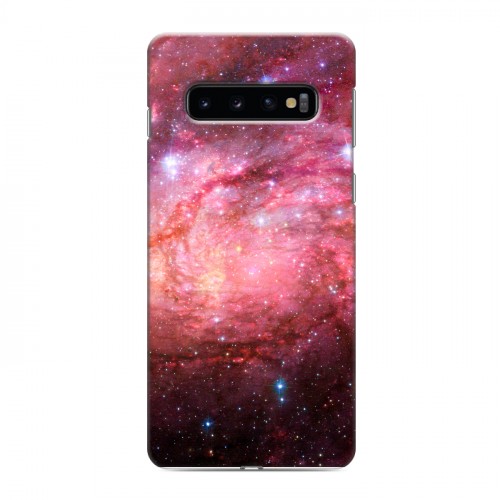 Дизайнерский силиконовый чехол для Samsung Galaxy S10 Галактика