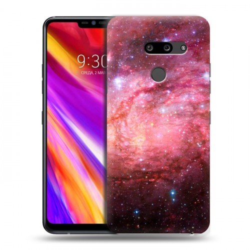 Дизайнерский пластиковый чехол для LG G8 ThinQ Галактика