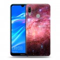 Дизайнерский пластиковый чехол для Huawei Y6 (2019) Галактика