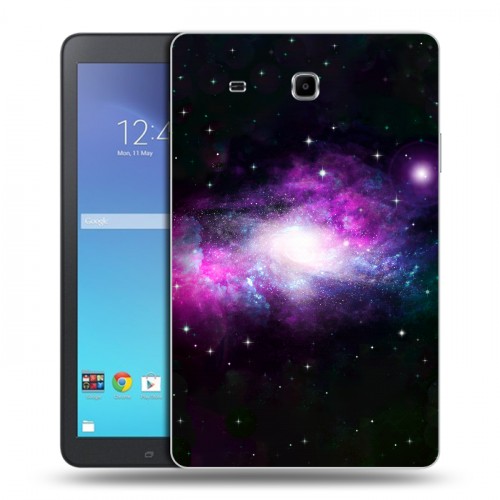 Дизайнерский силиконовый чехол для Samsung Galaxy Tab E 9.6 Галактика