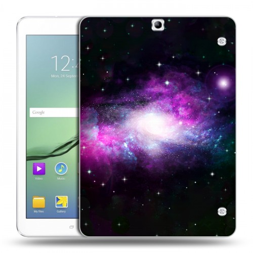 Дизайнерский силиконовый чехол для Samsung Galaxy Tab S2 9.7 Галактика