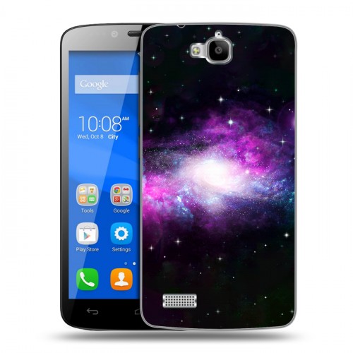 Дизайнерский пластиковый чехол для Huawei Honor 3C Lite Галактика