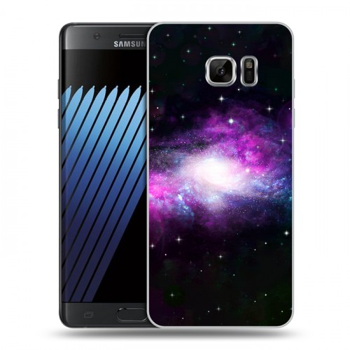 Дизайнерский пластиковый чехол для Samsung Galaxy Note 7 Галактика