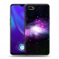 Дизайнерский силиконовый с усиленными углами чехол для OPPO A1k Галактика