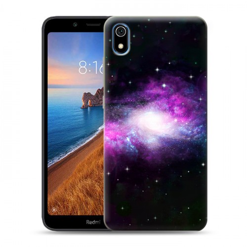 Дизайнерский силиконовый чехол для Xiaomi RedMi 7A Галактика