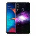 Дизайнерский пластиковый чехол для Samsung Galaxy A20s Галактика