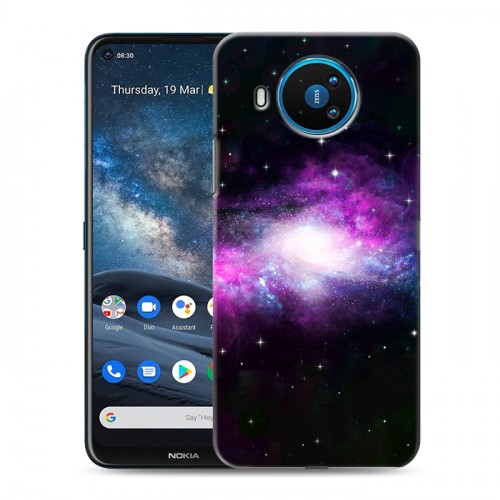 Дизайнерский силиконовый чехол для Nokia 8.3 Галактика