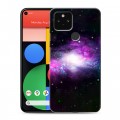 Дизайнерский пластиковый чехол для Google Pixel 5 Галактика