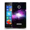 Дизайнерский пластиковый чехол для Microsoft Lumia 435 Галактика