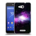 Дизайнерский пластиковый чехол для Sony Xperia E4g Галактика