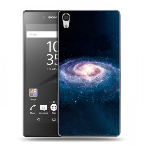 Дизайнерский пластиковый чехол для Sony Xperia Z5 Premium Галактика