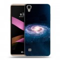 Дизайнерский силиконовый чехол для LG X Style Галактика