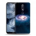 Дизайнерский пластиковый чехол для Nokia 6.1 Plus Галактика