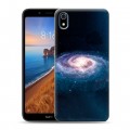 Дизайнерский силиконовый чехол для Xiaomi RedMi 7A Галактика