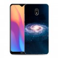 Дизайнерский силиконовый с усиленными углами чехол для Xiaomi RedMi 8A Галактика