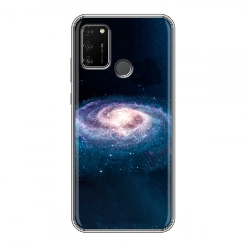 Дизайнерский силиконовый чехол для Huawei Honor 9A Галактика