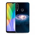 Дизайнерский пластиковый чехол для Huawei Y6p Галактика