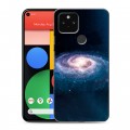 Дизайнерский пластиковый чехол для Google Pixel 5 Галактика