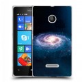 Дизайнерский пластиковый чехол для Microsoft Lumia 435 Галактика