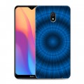 Дизайнерский силиконовый с усиленными углами чехол для Xiaomi RedMi 8A Абстракции Вращение