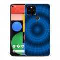 Дизайнерский пластиковый чехол для Google Pixel 5 Абстракции Вращение