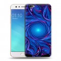 Дизайнерский силиконовый чехол для OPPO F3 Абстракции Вращение