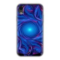 Дизайнерский пластиковый чехол для Iphone Xr Абстракции Вращение