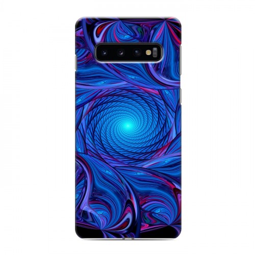 Дизайнерский силиконовый чехол для Samsung Galaxy S10 Абстракции Вращение