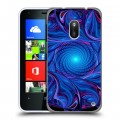 Дизайнерский пластиковый чехол для Nokia Lumia 620 Абстракции Вращение