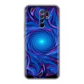 Дизайнерский силиконовый чехол для Xiaomi RedMi 9 Абстракции Вращение