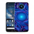 Дизайнерский пластиковый чехол для Nokia 8.3 Абстракции Вращение