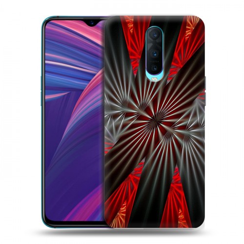 Дизайнерский пластиковый чехол для OPPO RX17 Pro Абстракции Вращение