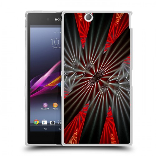 Дизайнерский пластиковый чехол для Sony Xperia Z Ultra  Абстракции Вращение