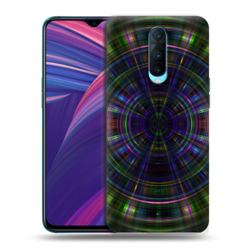 Дизайнерский пластиковый чехол для OPPO RX17 Pro Абстракции Вращение