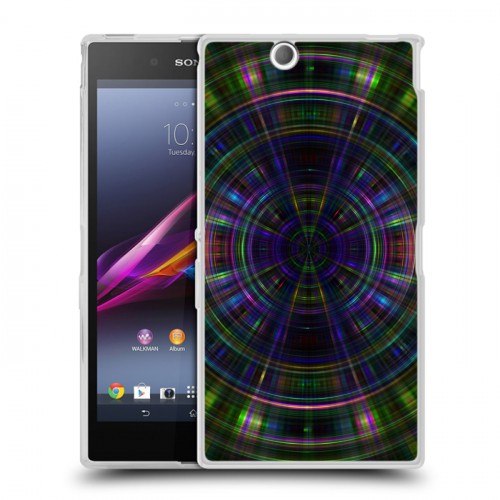 Дизайнерский пластиковый чехол для Sony Xperia Z Ultra  Абстракции Вращение