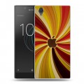 Дизайнерский пластиковый чехол для Sony Xperia L1 Абстракции Вращение