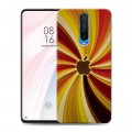 Дизайнерский пластиковый чехол для Xiaomi RedMi K30 Абстракции Вращение