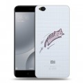 Полупрозрачный дизайнерский пластиковый чехол для Xiaomi Mi5C Прозрачные кошки