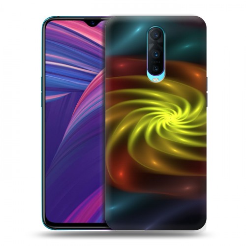 Дизайнерский пластиковый чехол для OPPO RX17 Pro Абстракции Вращение