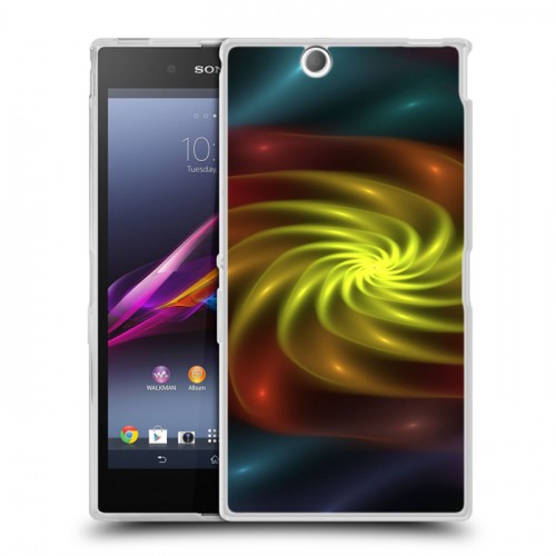 Дизайнерский пластиковый чехол для Sony Xperia Z Ultra  Абстракции Вращение