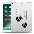 Полупрозрачный дизайнерский силиконовый чехол для Ipad Pro 10.5 Прозрачные кошки