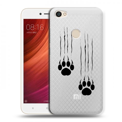 Полупрозрачный дизайнерский пластиковый чехол для Xiaomi RedMi Note 5A Pro Прозрачные кошки