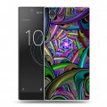 Дизайнерский пластиковый чехол для Sony Xperia L1 Абстракции Вращение