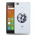 Полупрозрачный дизайнерский пластиковый чехол для Xiaomi Mi4S Инь и ян