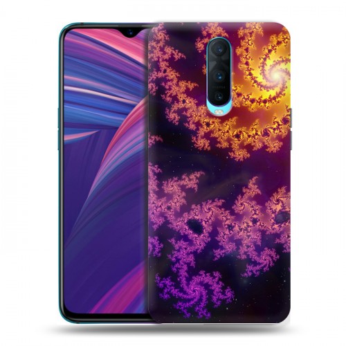 Дизайнерский пластиковый чехол для OPPO RX17 Pro Абстракции Вращение